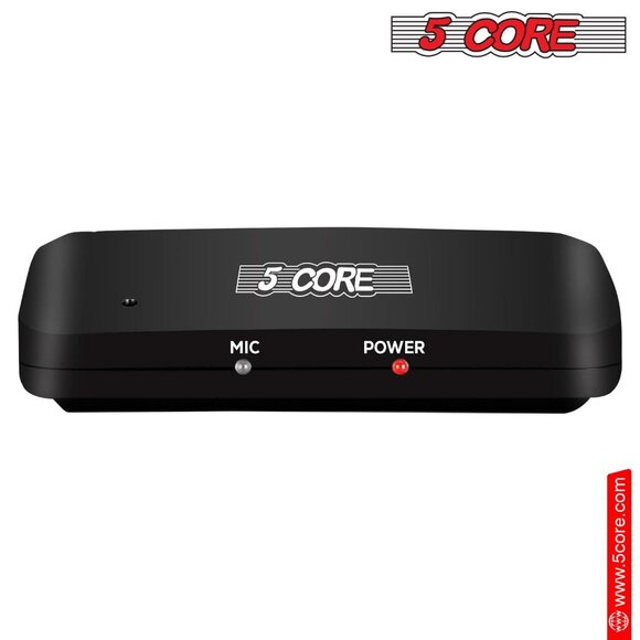 5Core Wireless Microphone Dual Function Wireless - Wired Microphone Inalambrico - Picture 4 of 10